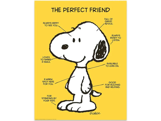 Peanuts® the Perfect Friend Poster - US 1099