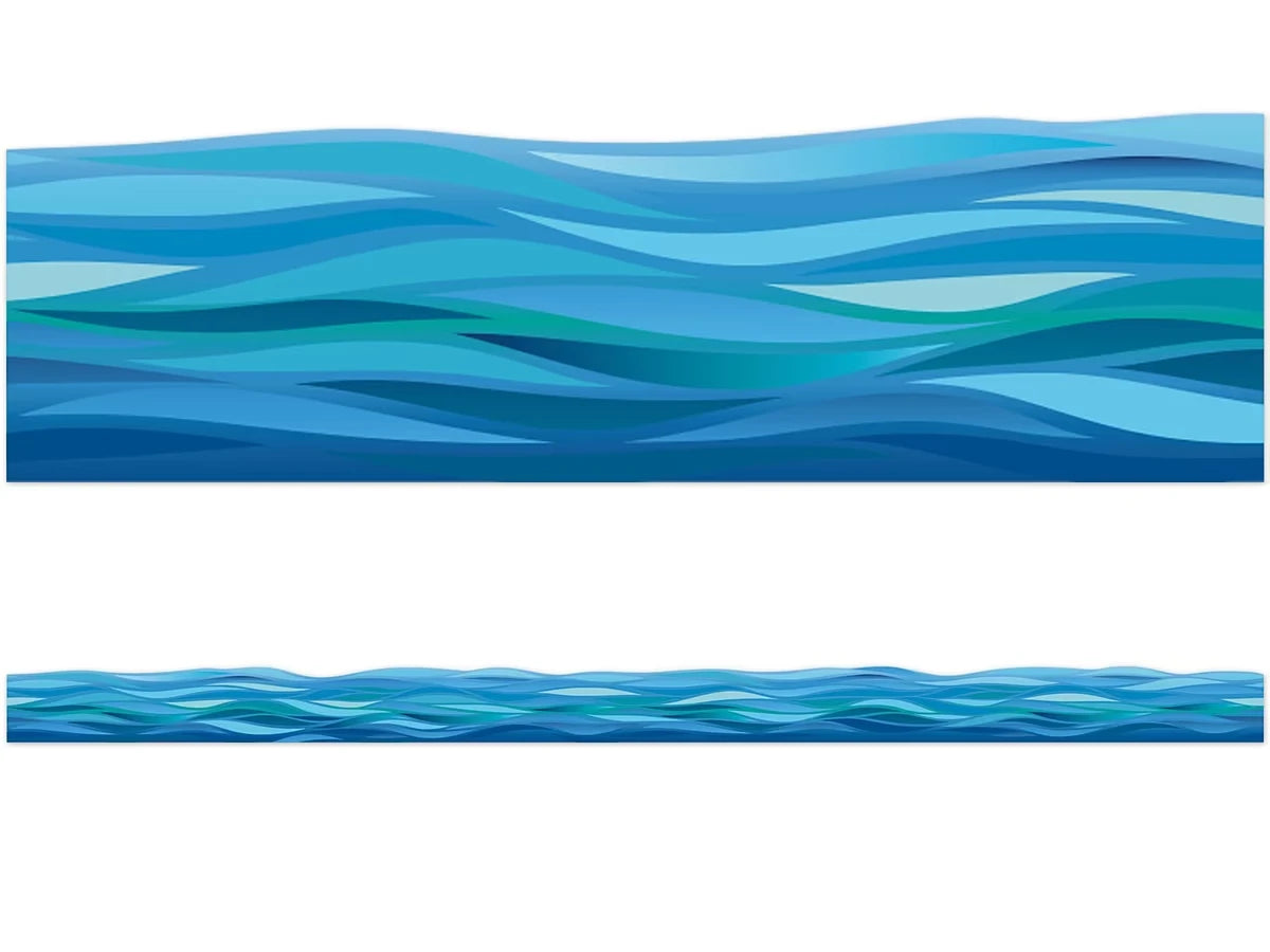 Seas the Day Waves Border - US 4836