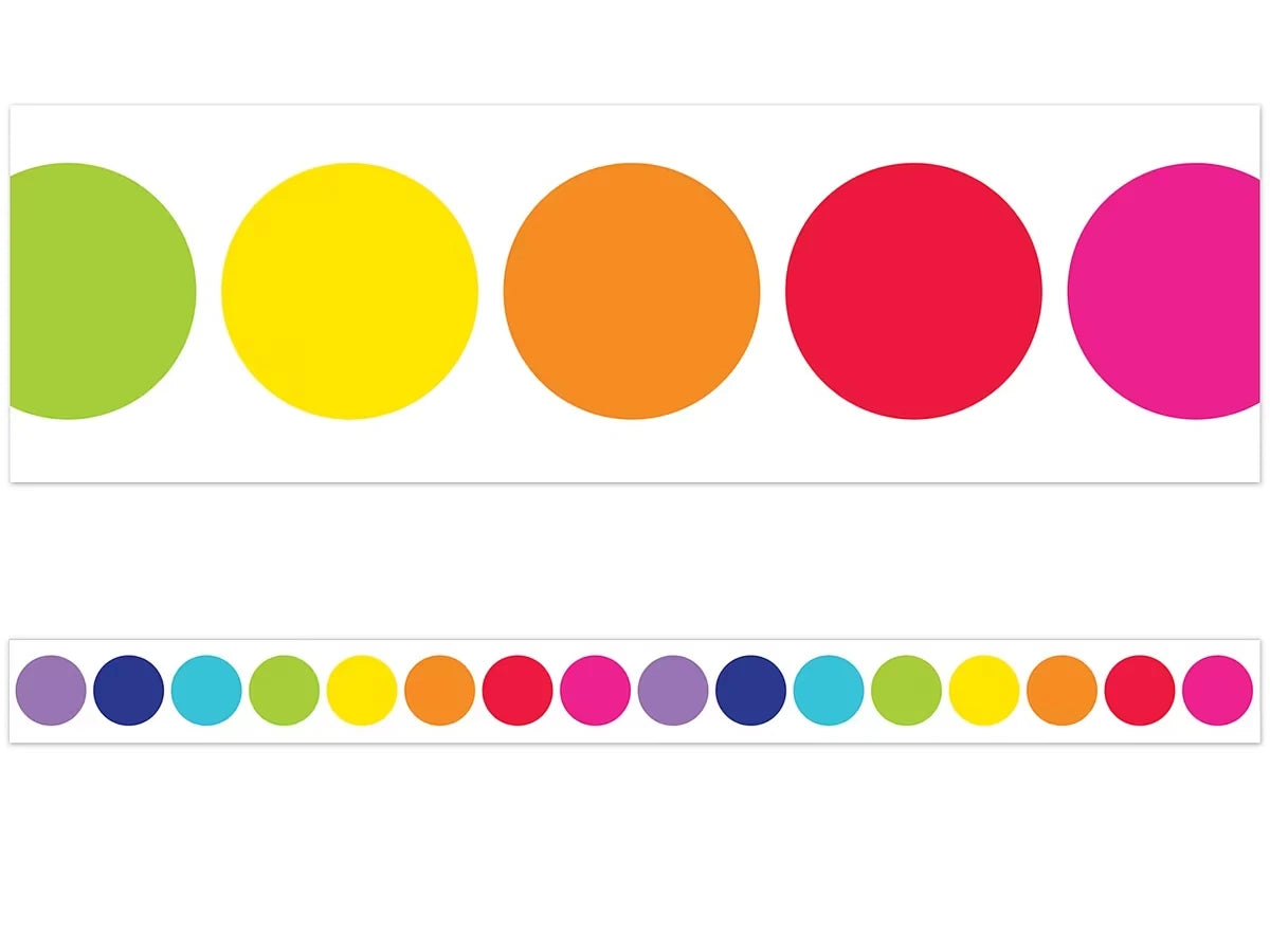 You Are a Star! Rainbow Big Dot Border - US 9532