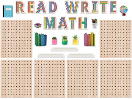 Creatively Inspired Pegboard Bulletin Board Set - US 1062