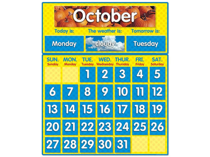 Photo Card Calendar Bulletin Board Set - US 8846