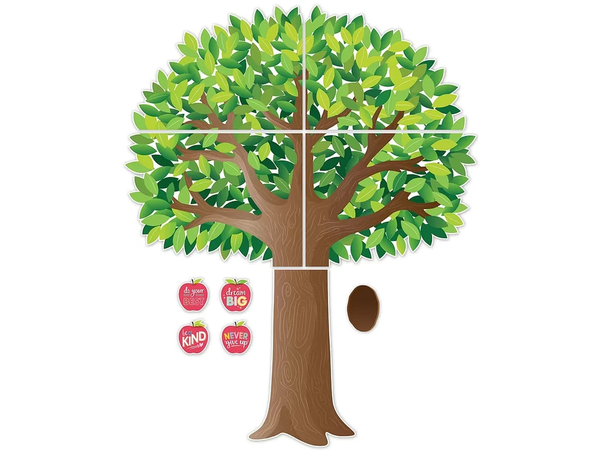 Apple Time Jumbo Tree Bulletin Board Set - US 9793