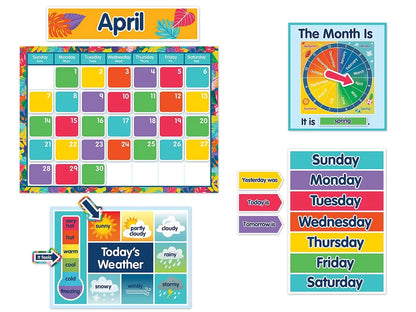 One World Calendar Bulletin Board Set - US 2730
