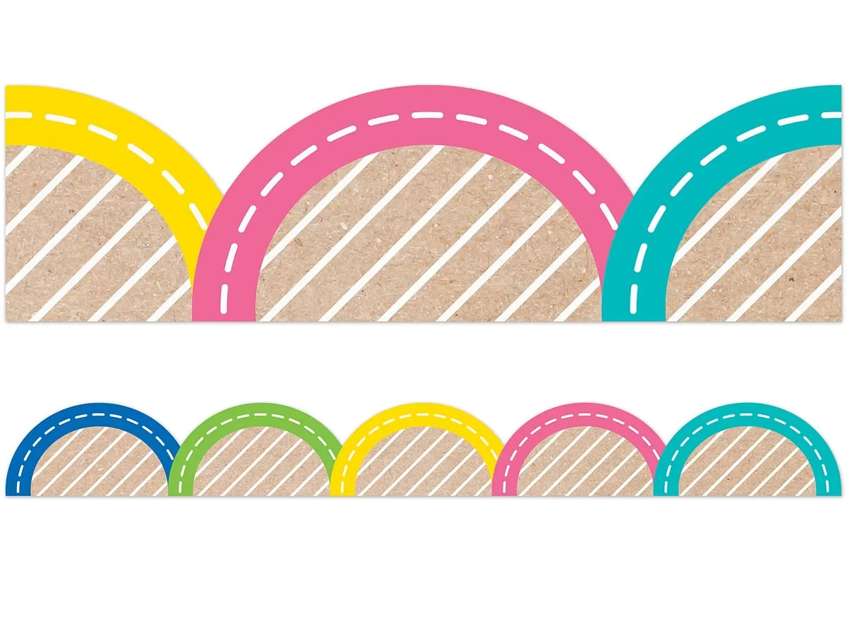Krafty Pop! Jumbo Scalloped Border - US 4465