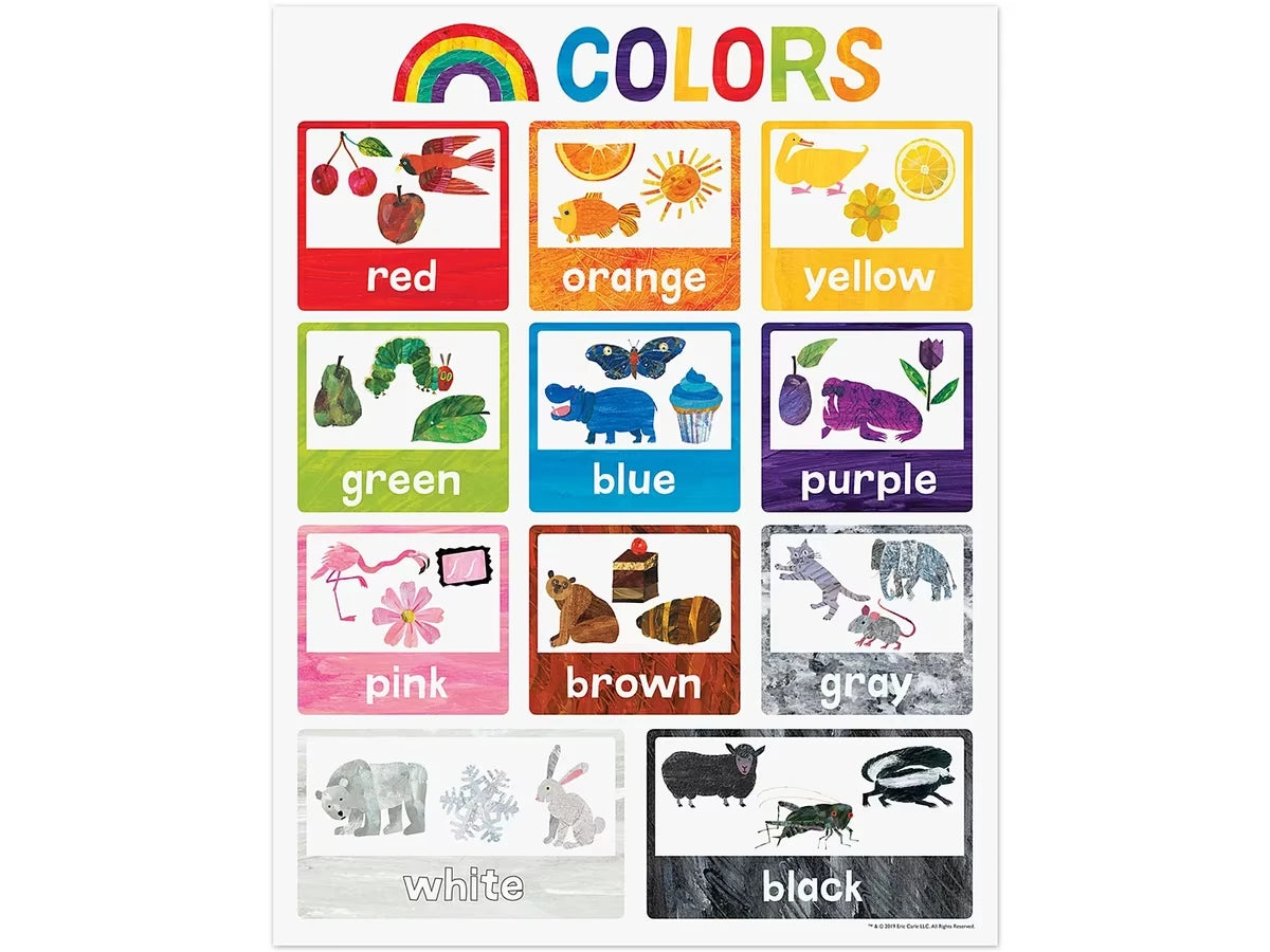 Eric Carle Colors Poster - US 8990