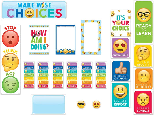 Emoji Fun Behavior Management Bulletin Board Set - US 5260