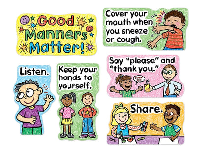 Good Manners Matter! Bulletin Board Set - US 6697