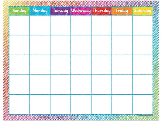 Scribble Classroom Calendar - US 4992