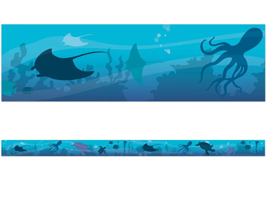 Seas the Day Underwater Life Border - US 1470