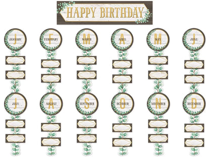 Eucalyptus Birthday Bulletin Board Set - US 8084