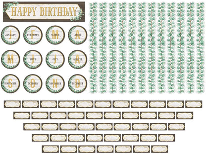 Eucalyptus Birthday Bulletin Board Set - US 8084