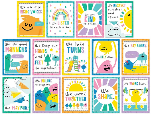 Happy Place Motivational Mini Poster Pack - US 9510