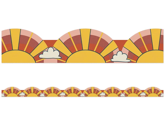 Adventurer Sunrise Scalloped Border - US 8235