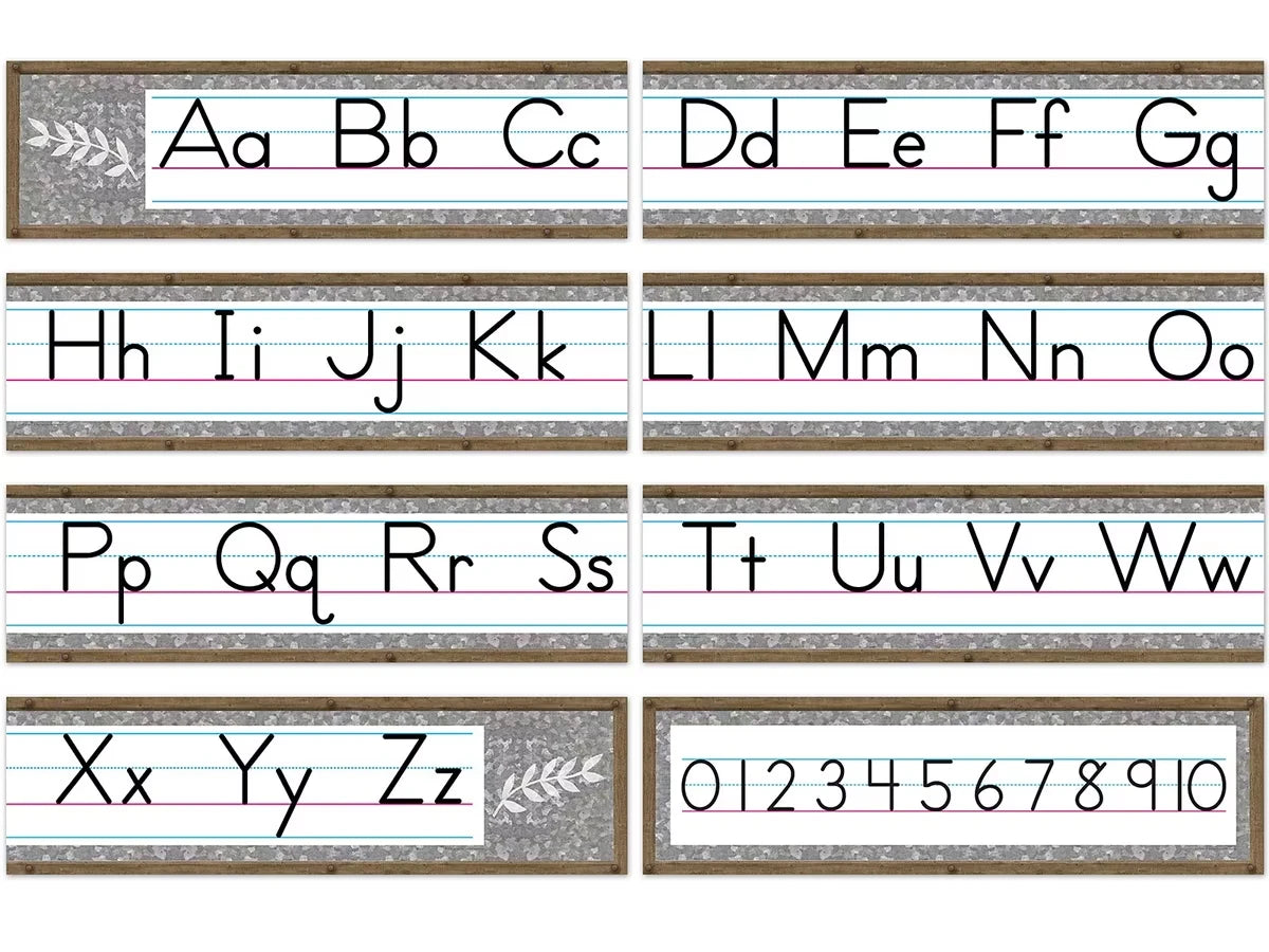 Home Sweet Classroom Traditional Manuscript Bulletin Board Set - US 8477