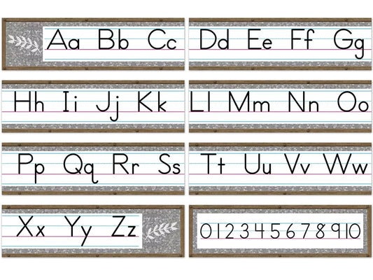 Home Sweet Classroom Traditional Manuscript Bulletin Board Set - US 8477