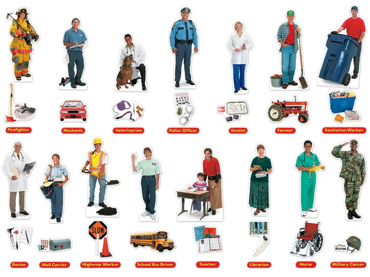 Community Helpers Bulletin Board Set - US 4521