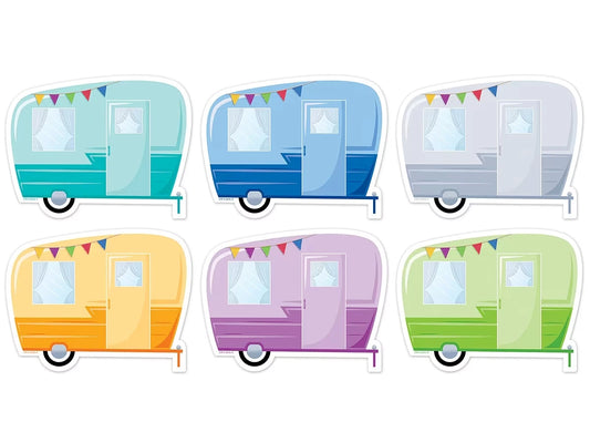 Woodland Friends Vintage Trailer Accents - US 8422