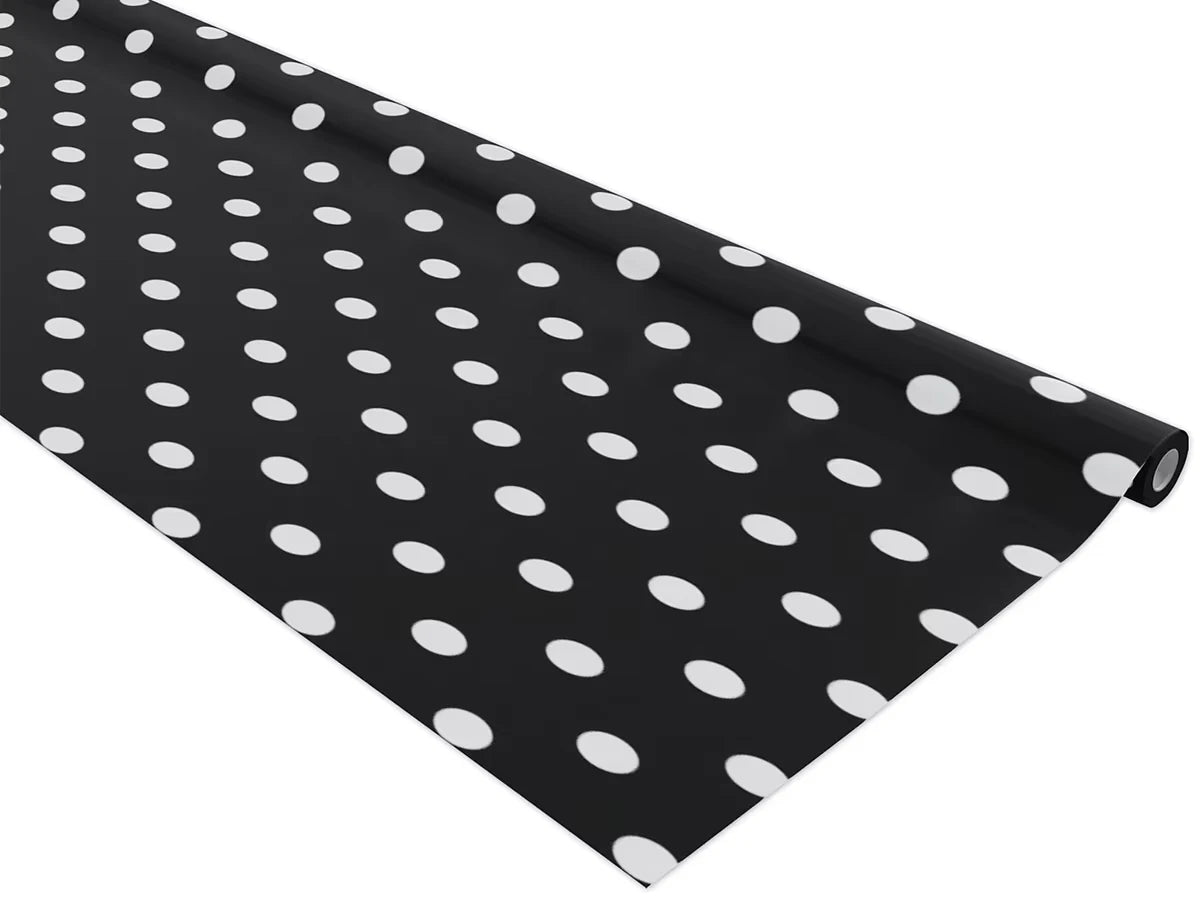 Black & White Polka Dot Fadeless® Paper Roll - US 2243
