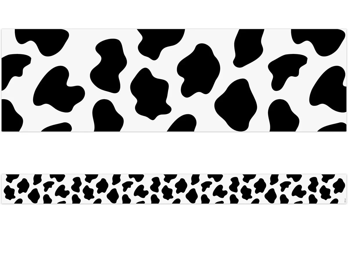 Farm Friends Cow Print Border - US 2918