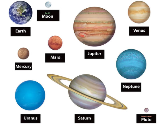 Planets & Moon Accents - US 5932