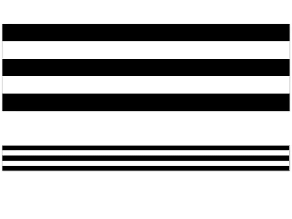 Industrial Chic Striped Border - US 9445
