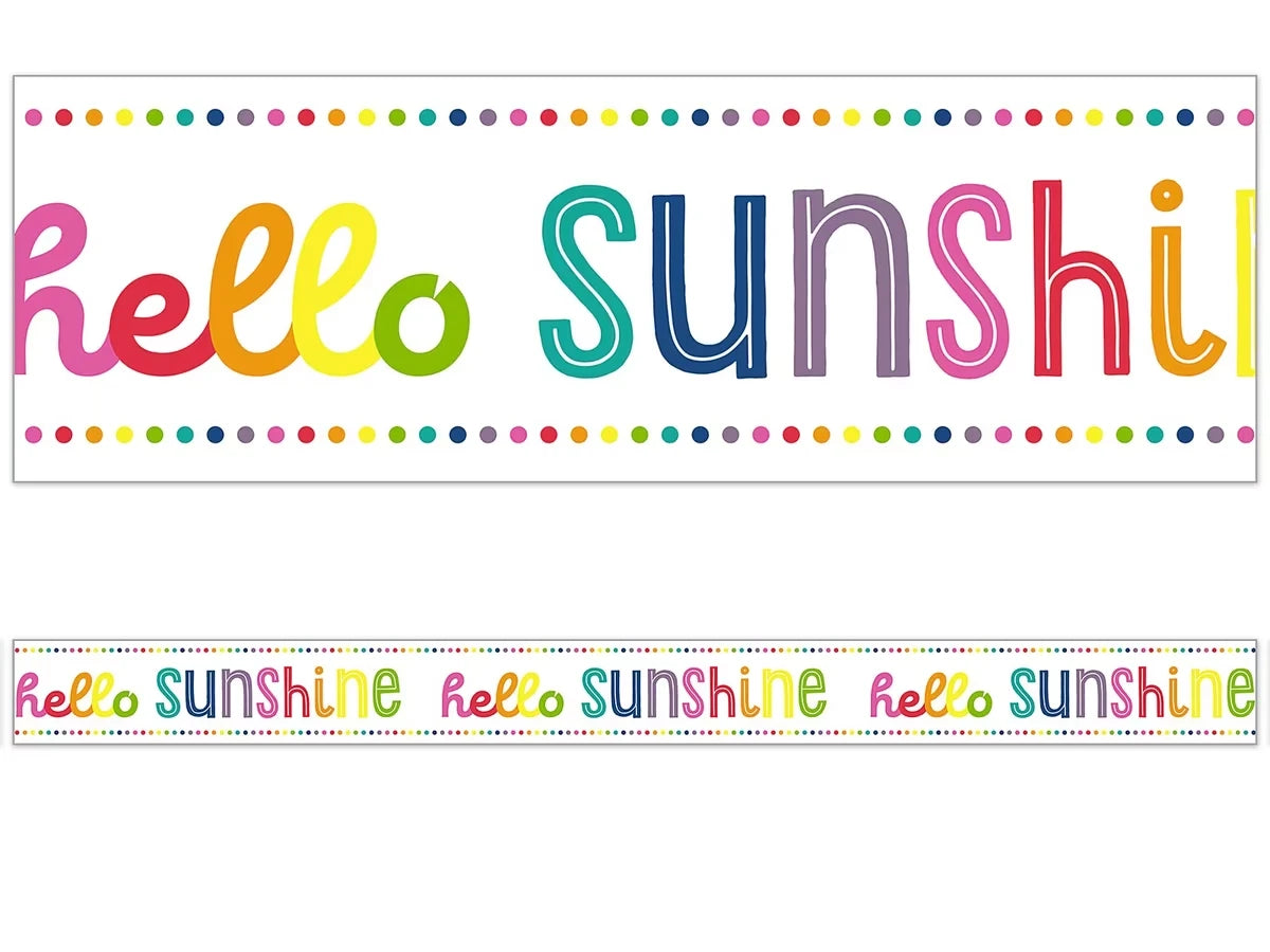 Hello Sunshine Border - US 8504
