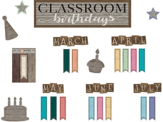 Home Sweet Classroom Birthday Bulletin Board Set - US 6589