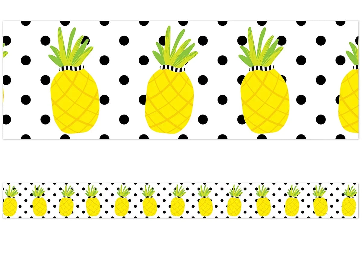 Simply Stylish Tropical Pineapple Border - US 1632