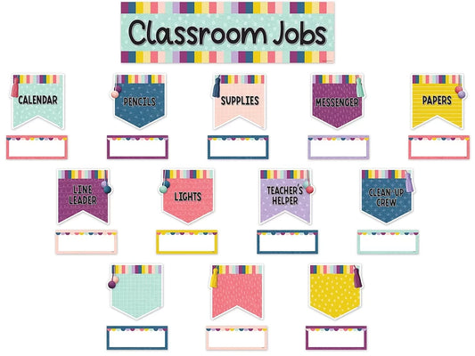 Oh Happy Day! Classroom Jobs Bulletin Board Set - US 4711