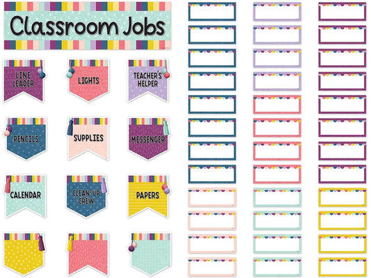 Oh Happy Day! Classroom Jobs Bulletin Board Set - US 4711