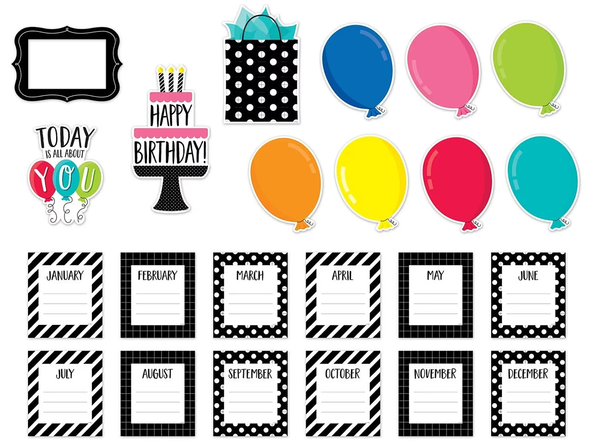 Today Is All About You Birthday Bulletin Board Set - US 2131