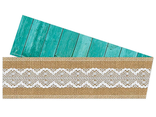 Shabby Chic Double-Sided Border - US 3818