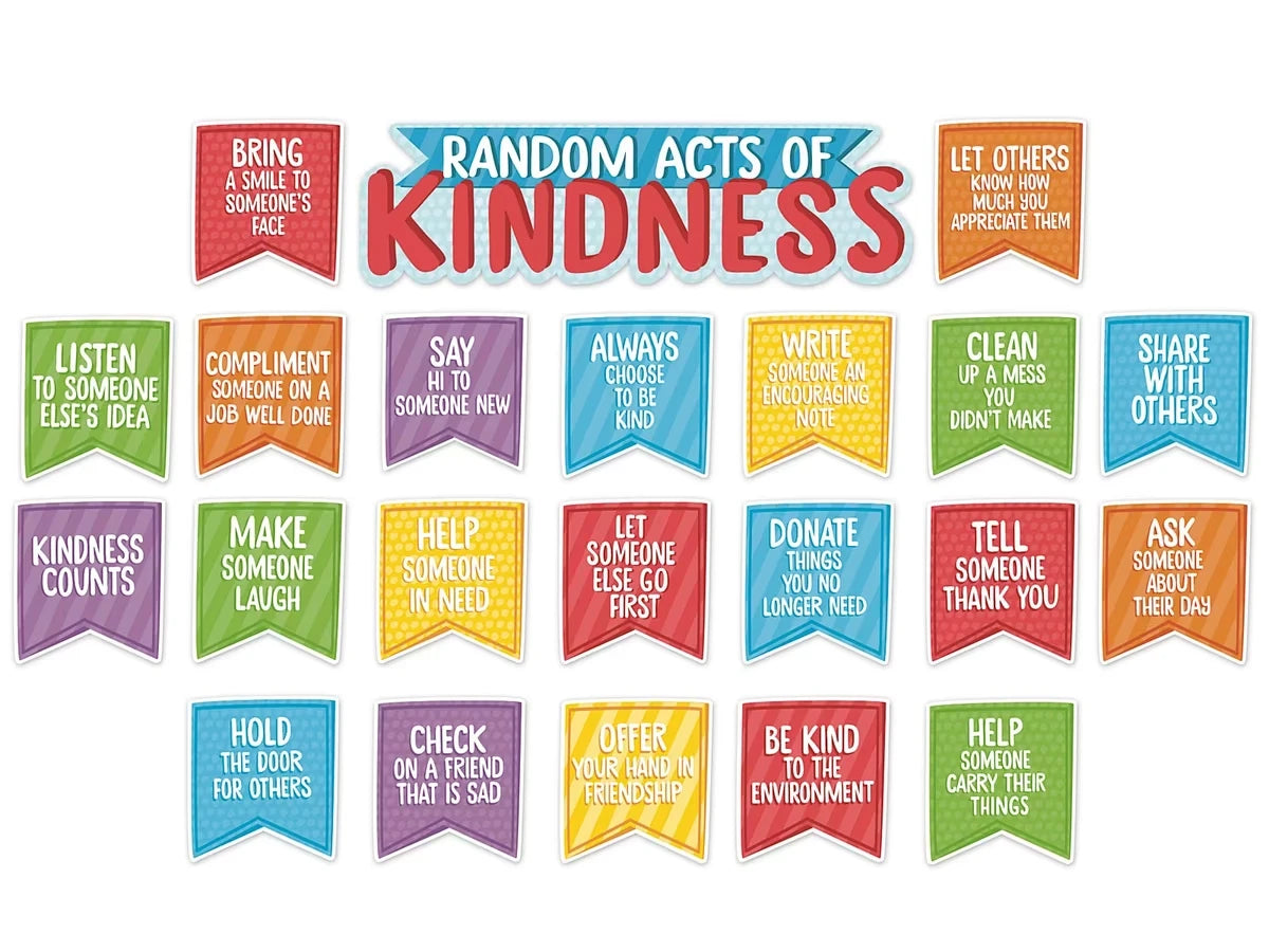 Random Acts of Kindness Bulletin Board Set - US 6228