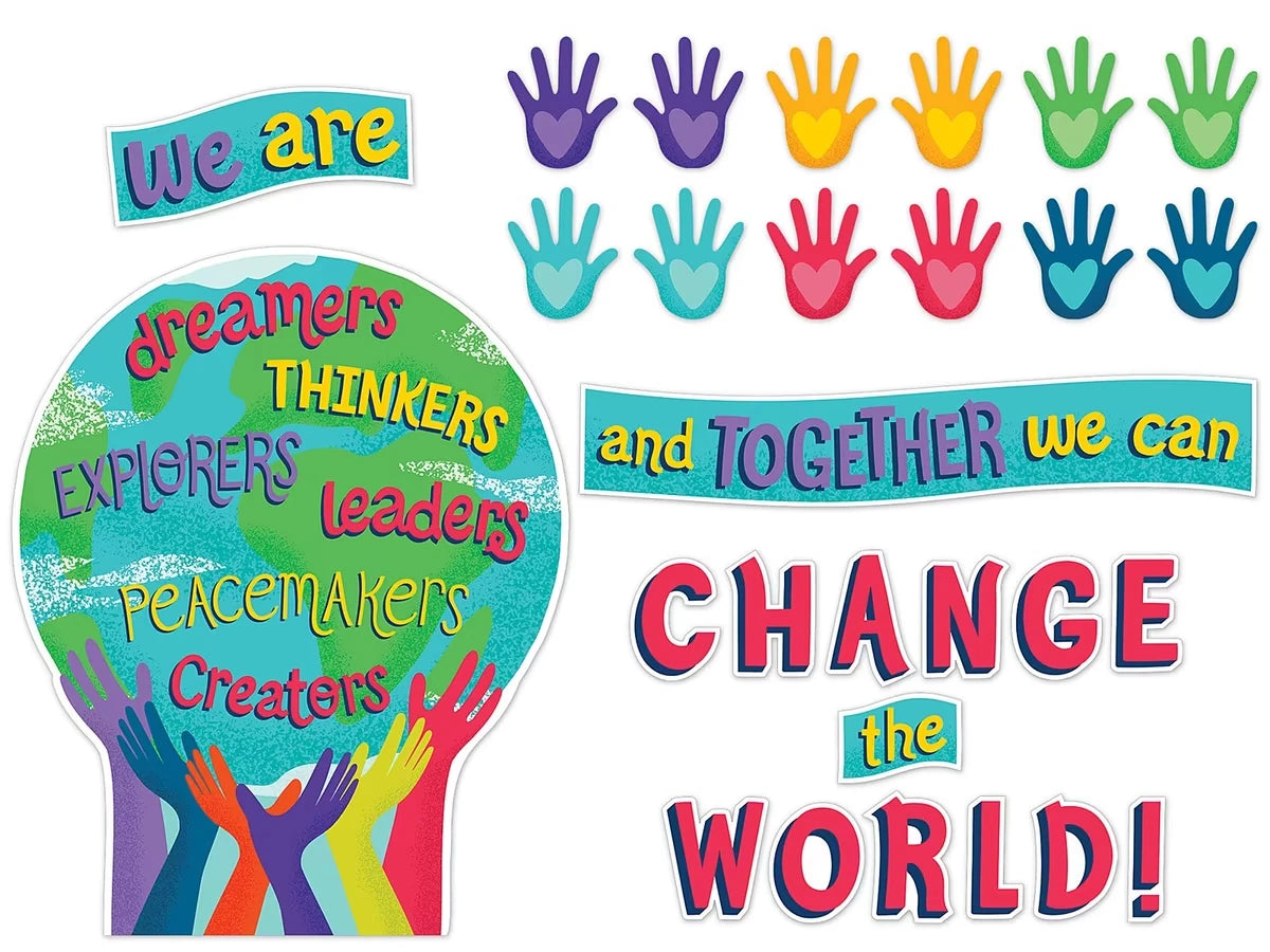 One World Bulletin Board Set - US 4659