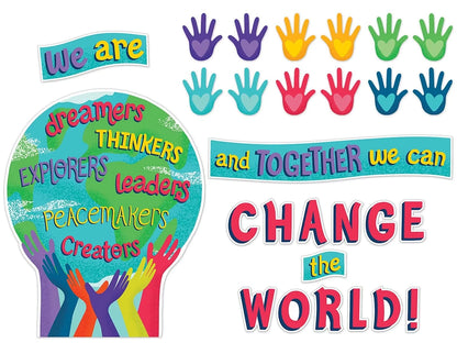 One World Bulletin Board Set - US 4659
