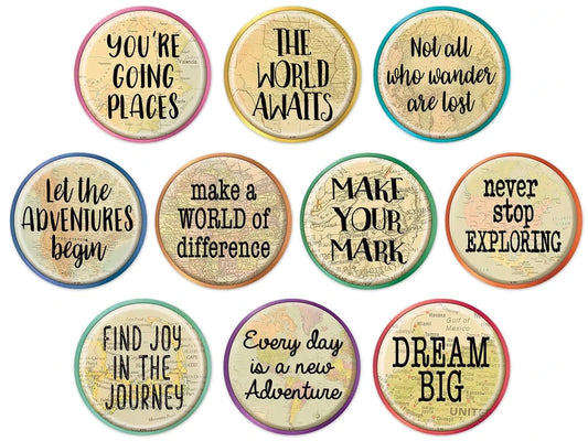 Travel the Map! Motivational Accents - US 8057