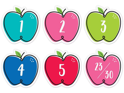Doodle Apple Calendar Mini Accents - US 1644