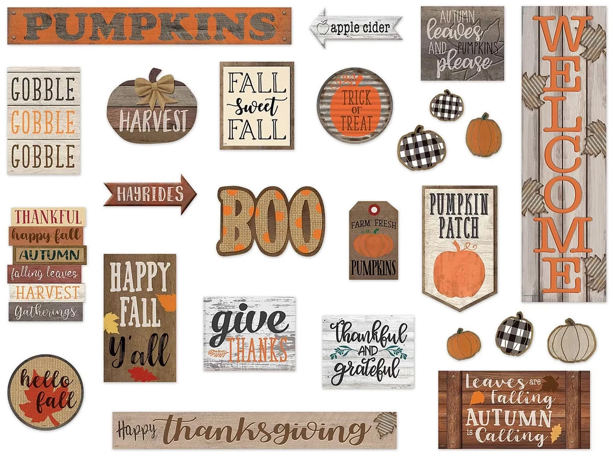 Home Sweet Classroom Fall Bulletin Board Set - US 6973