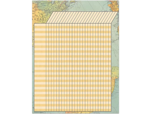 Travel the Map! Incentive Chart - US 4859