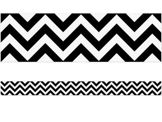 Black Chevron Border - US 9301