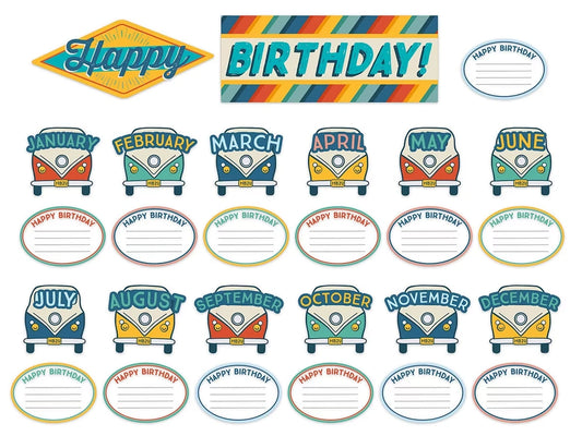 Adventurer Birthday Bulletin Board Set - US 8873