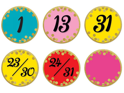 Confetti Calendar Mini Accents - US 1608