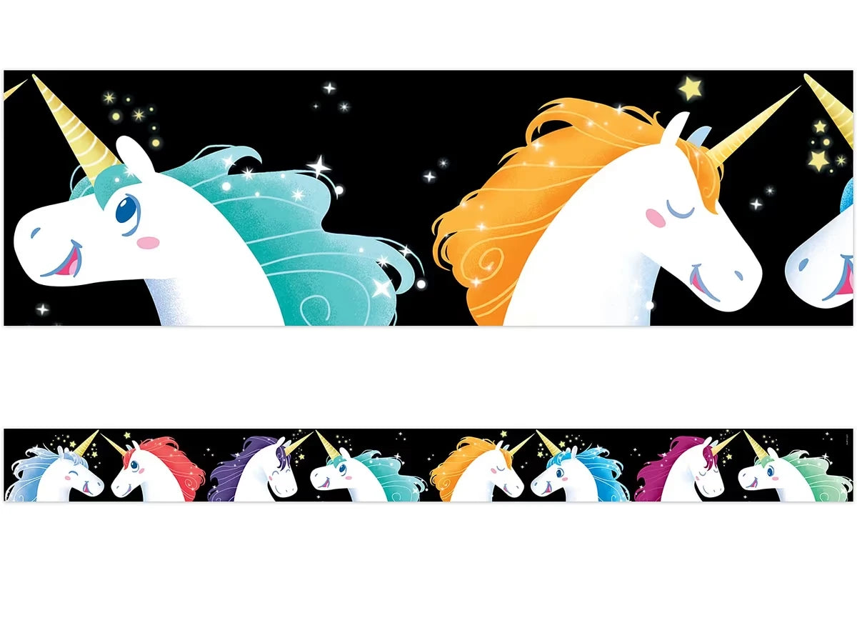Mystical Magical Unicorn Border - US 4921
