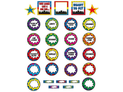 Superhero Classroom Management Bulletin Board Set - US 4740