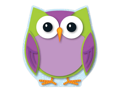 Colorful Owl Double-Sided Mini Accents - US 5285