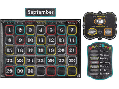 Chalk It Up! Calendar Bulletin Board Set - US 6290