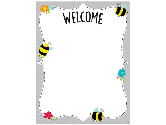 Busy Bees Welcome Poster - US 2879