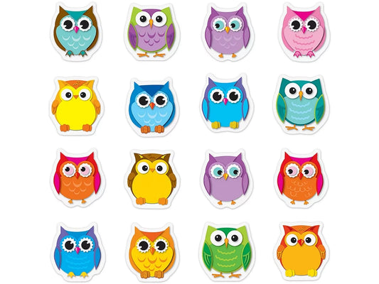 Colorful Owl Mini Accents - US 4078