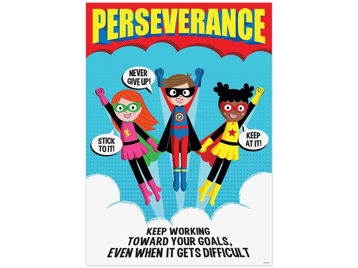 Superhero Perseverance Poster - US 6095