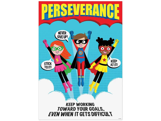 Superhero Perseverance Poster - US 6095